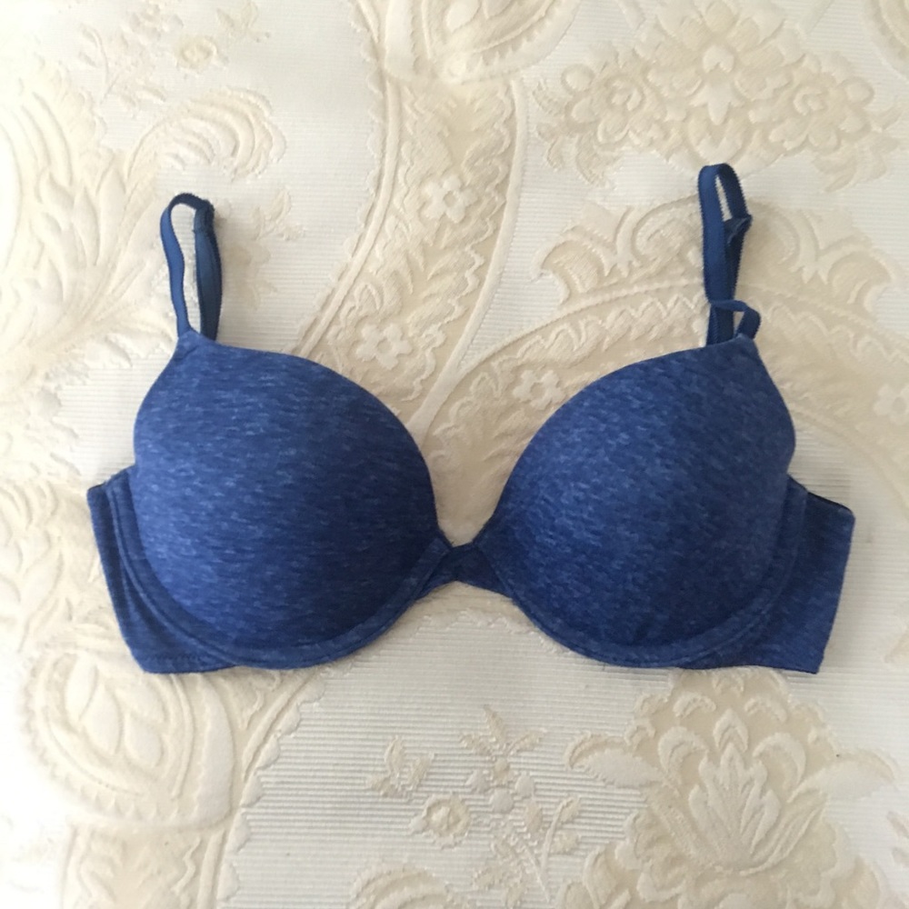 Blue bra